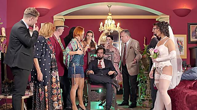 Michael Fly makes a stunning wedding day encounter with Lola Danger