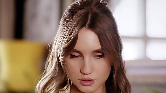 Gorgeous Ukrainian Model Mia Bloom Showing off Her Amazing Body