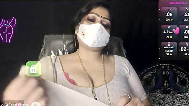 Chubby Telugu Mother Preethi