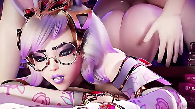 Anime hentai doggystyle