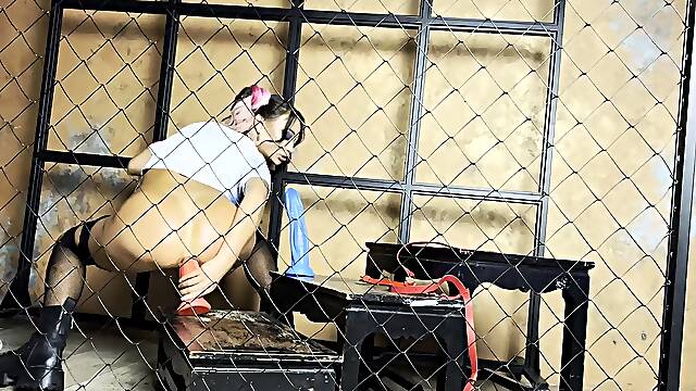 Harley Quinn aka Monika Fox Hard Fuck Holes With Baseball