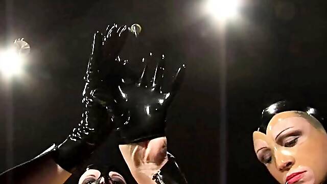 Amateur fetish BDSM action with redhead