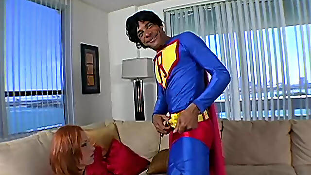 Readhead Vixen is in for a monster cock