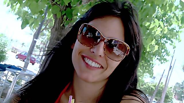 Fucking On The Beach With The Superb Spanish Milf Raquel Abril Who Cums Like A Slut