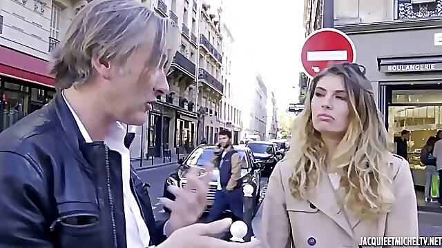 Candice and her naughty friend are fucking a filthy rich guy, in the night club