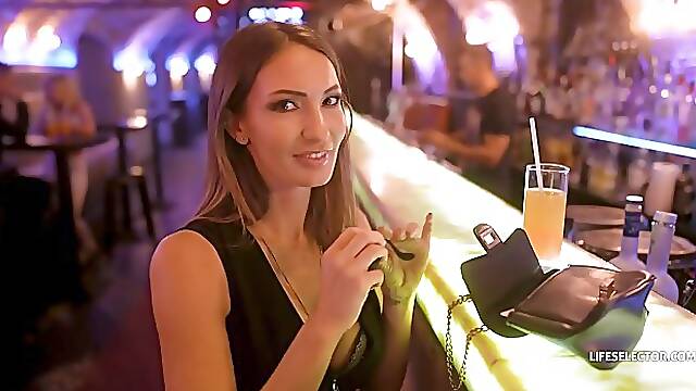 Brunette MILF Natalie Grace rides dick and swallows