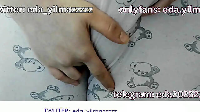 Turkish MILF rides cock and shows camel toe