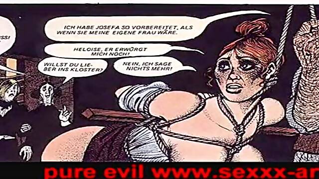 Vintage Breast Fetish Bondage Comic