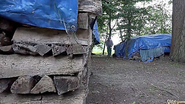 And Share Old Wiener With Mia Evans And Fira Ventura