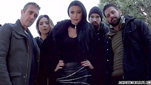 Ania Kinski In Black Stocking And Boots Gets Fucking Hard