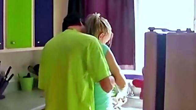 Alluring blondie teen heart-stopping adult scene