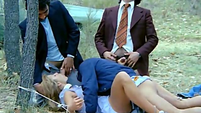 Sexy chicks from the the 70 Brigitte Lahaie and Erica Cool in cathy fille soumise