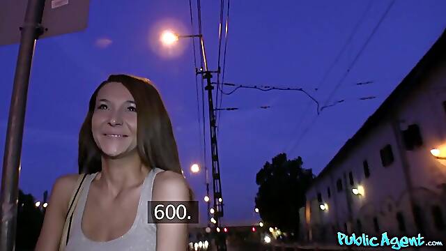 Fake Modelling Agent Gets To Stuff His Dick In Horny Brunette Babe 1 - Alexis Brill