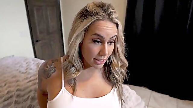 My Sexy Golden-haired Aunt Teaches Me Sex