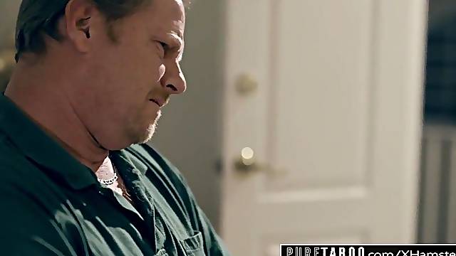 PURE TABOO Dad Bitches Out Daughter to Pay Off His Debts