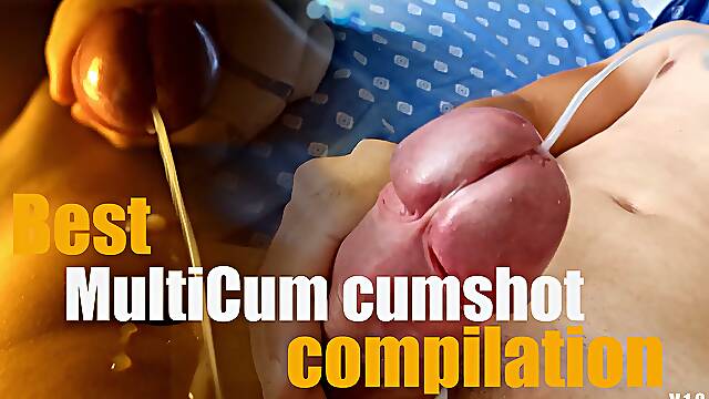 MultiCum cumshot compilation young skinny college boy Mikel v1.0