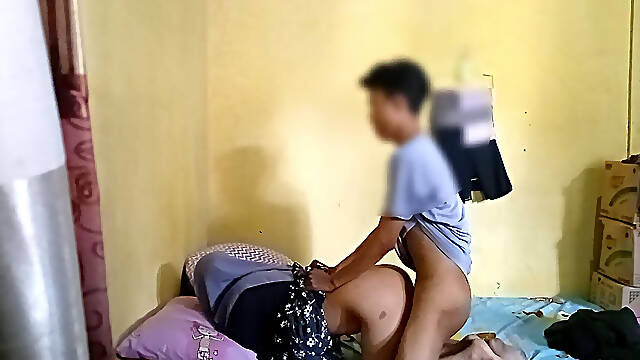 Fucking My Step-stepbrother's Ass While His Stepmom and Stepdad Were Away at His House