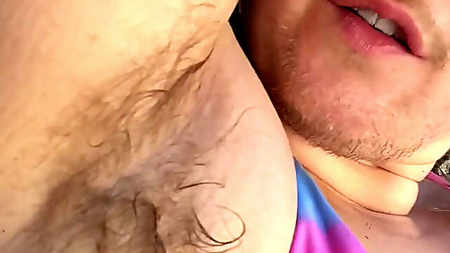 Flashing My Hairy Pits at the Beach