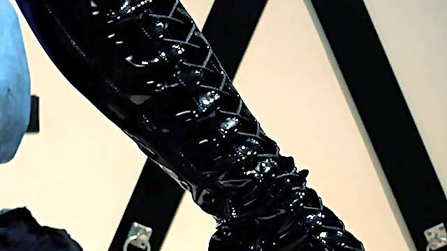 Ballbusting with High Heel Boots