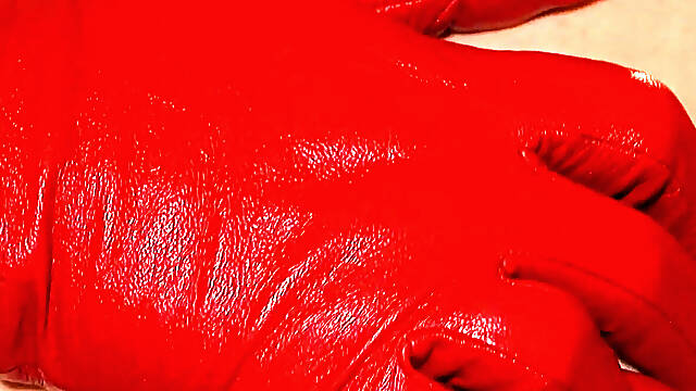 Dominant Red Whore Uses His Cock Then Kicks Him Out - Spit & Denial on Satin Bed