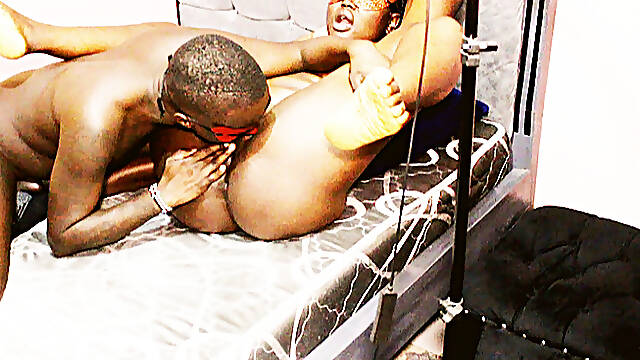 Ebony Babe Swallows My Load After Eating Her Holes