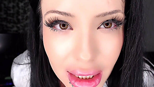 Your Slutty Bimbo Secretary Lets You Fuck Her Ass While You
