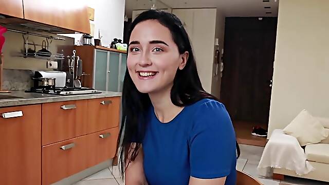 Hardcore MMF threesome with Alexa Black wearing stockings