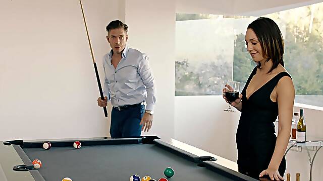 Brunette Jade Nile gets her ass pounded by Mick Blue’s huge cock